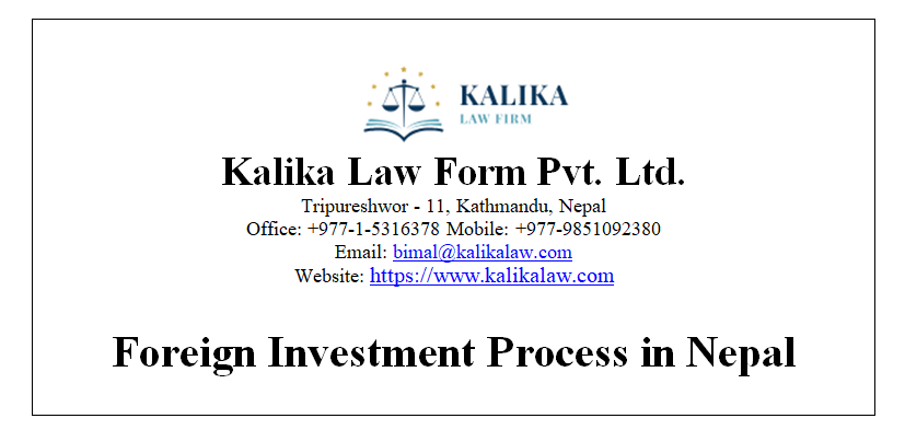 Foreign Investment Process for Indian Investors in Nepal